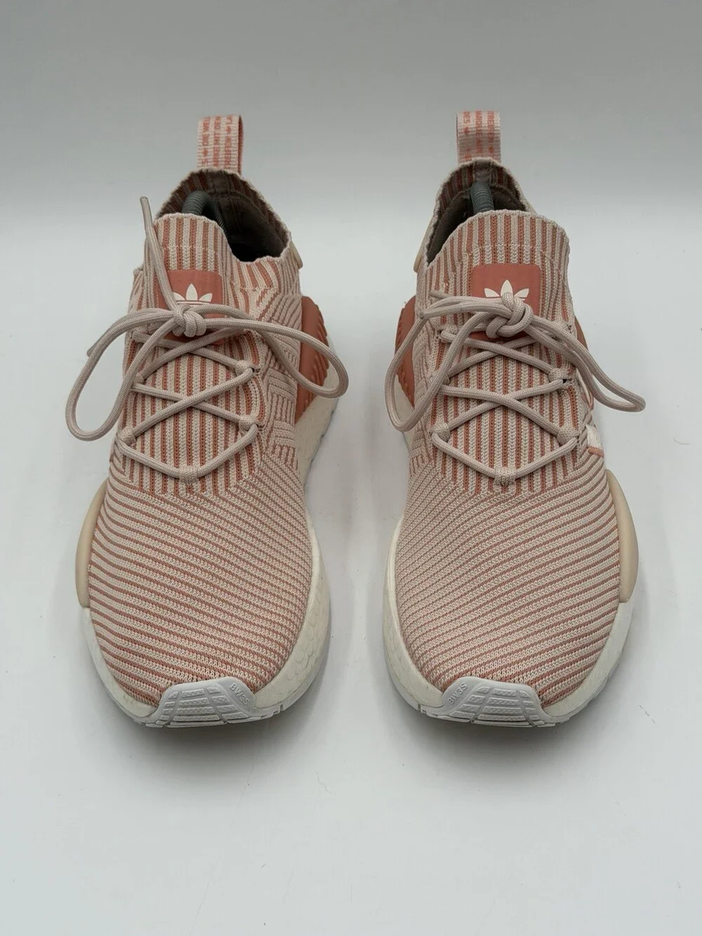 Adidas NMD_W1 Wonder Clay Women’s Size 10 Pink White Athletic Shoes ID4268